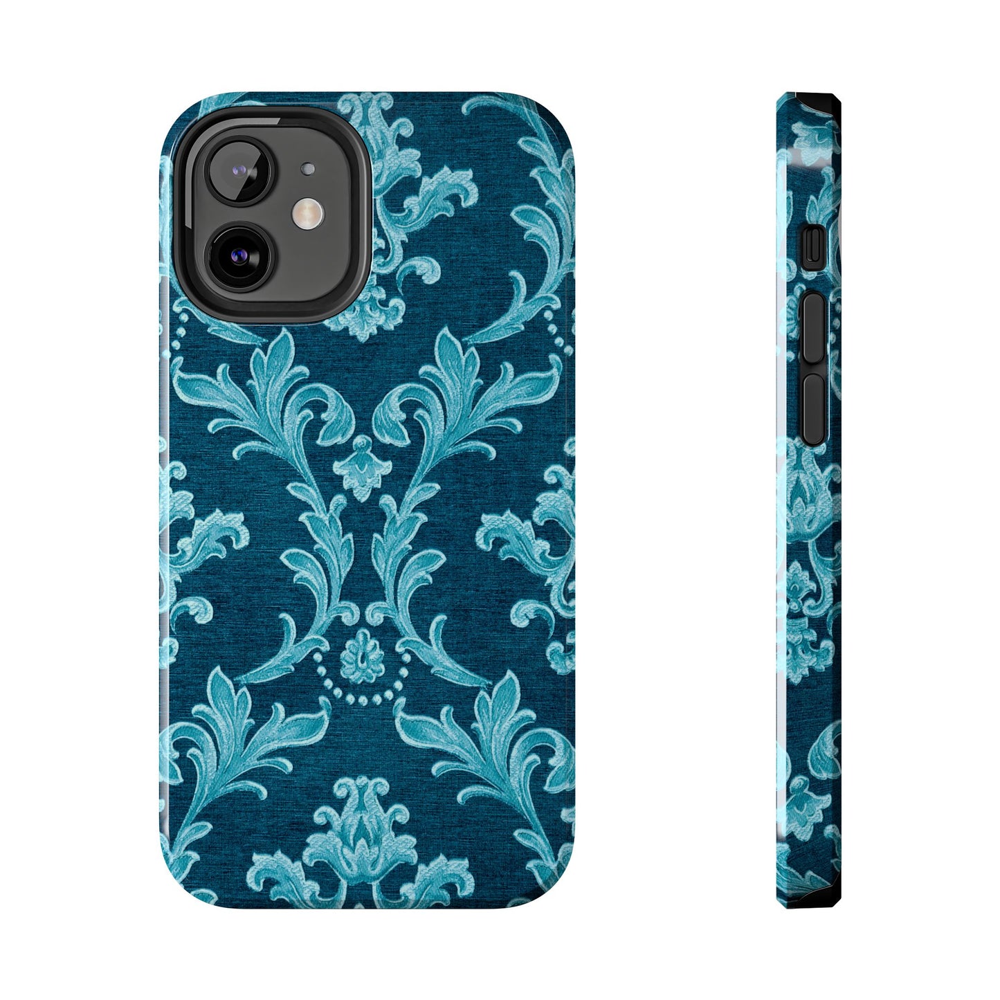 Elegant Floral Tough Phone Cases, Stylish Tech Accessories, Durable Protection, Unique Gift Idea, Trendy Phone Cover