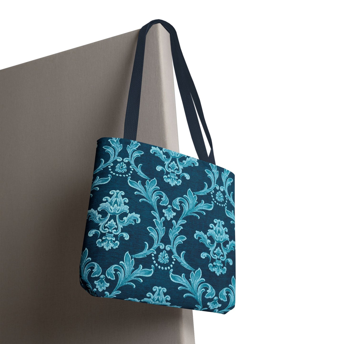 Elegant Floral Tote Bag, Reusable Shopping Bag, Eco-Friendly Carryall, Beach Tote, Gift for Her