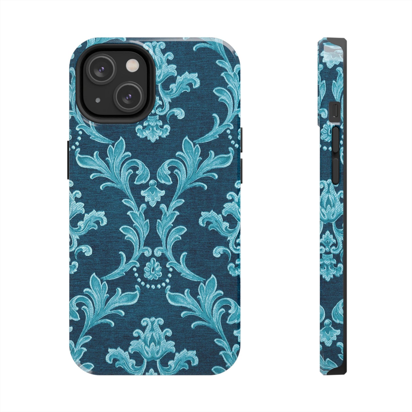 Elegant Floral Tough Phone Cases, Stylish Tech Accessories, Durable Protection, Unique Gift Idea, Trendy Phone Cover