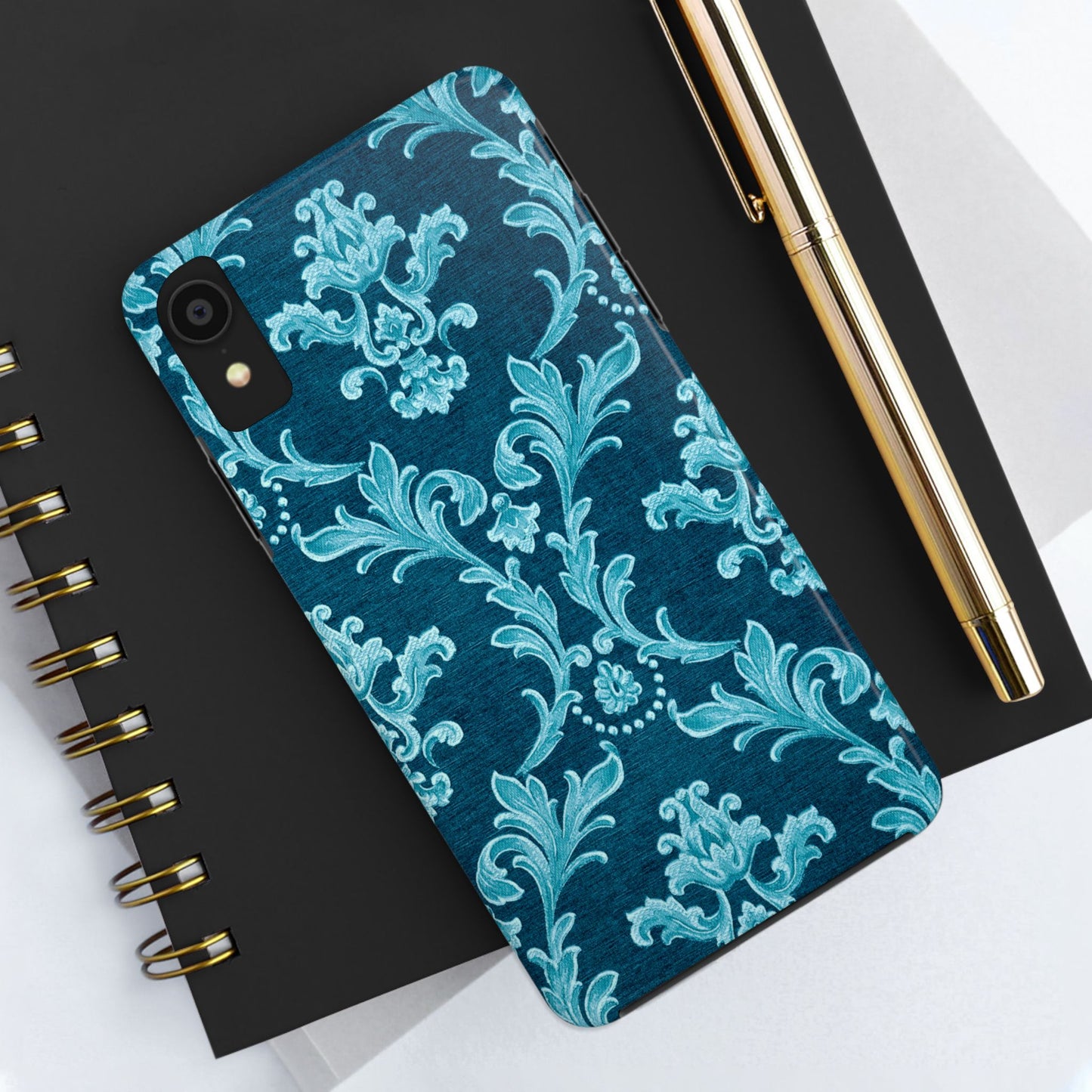 Elegant Floral Tough Phone Cases, Stylish Tech Accessories, Durable Protection, Unique Gift Idea, Trendy Phone Cover