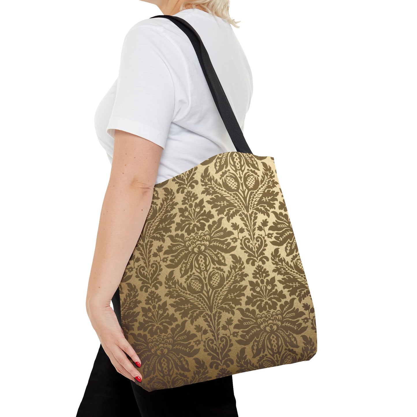 Elegant Patterned Tote Bag, Stylish Shopping Bag, Reusable Grocery Tote, Chic Handbag for Everyday Use, Perfect Gift for Any Occasion