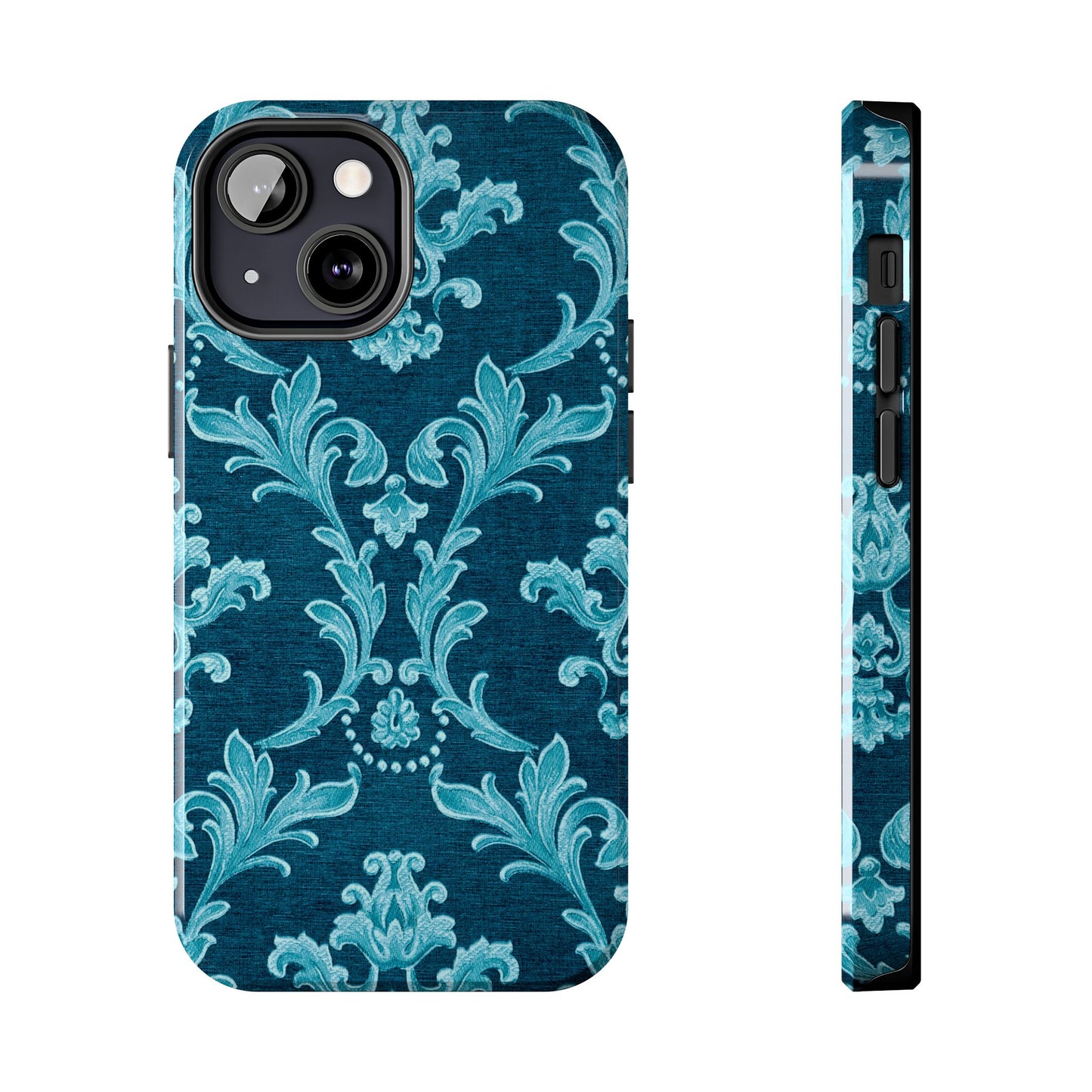 Elegant Floral Tough Phone Cases, Stylish Tech Accessories, Durable Protection, Unique Gift Idea, Trendy Phone Cover