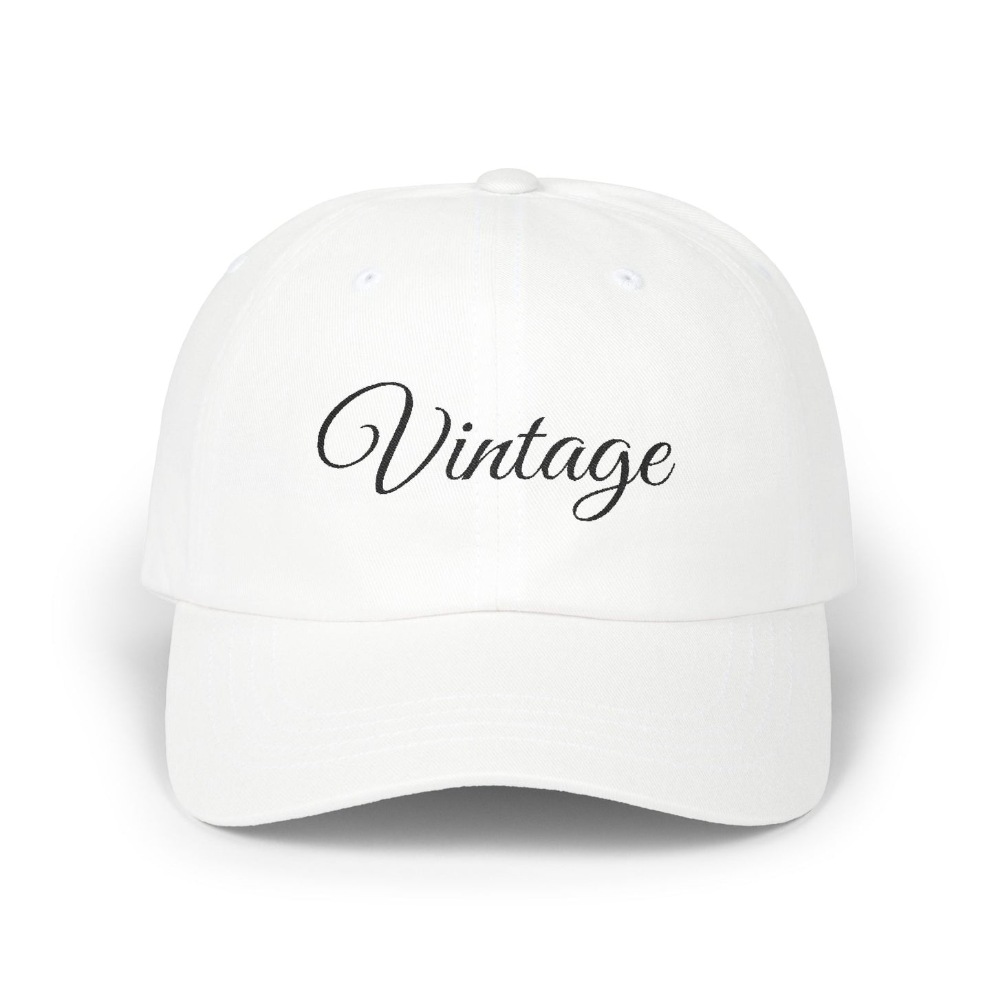 Vintage Dad Cap - Classic White Baseball Hat, Perfect Gift for Father's Day, Casual Wear, Unisex Style, Trendy Accessory