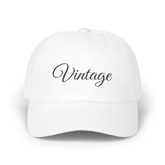 Vintage Dad Cap - Classic White Baseball Hat, Perfect Gift for Father's Day, Casual Wear, Unisex Style, Trendy Accessory