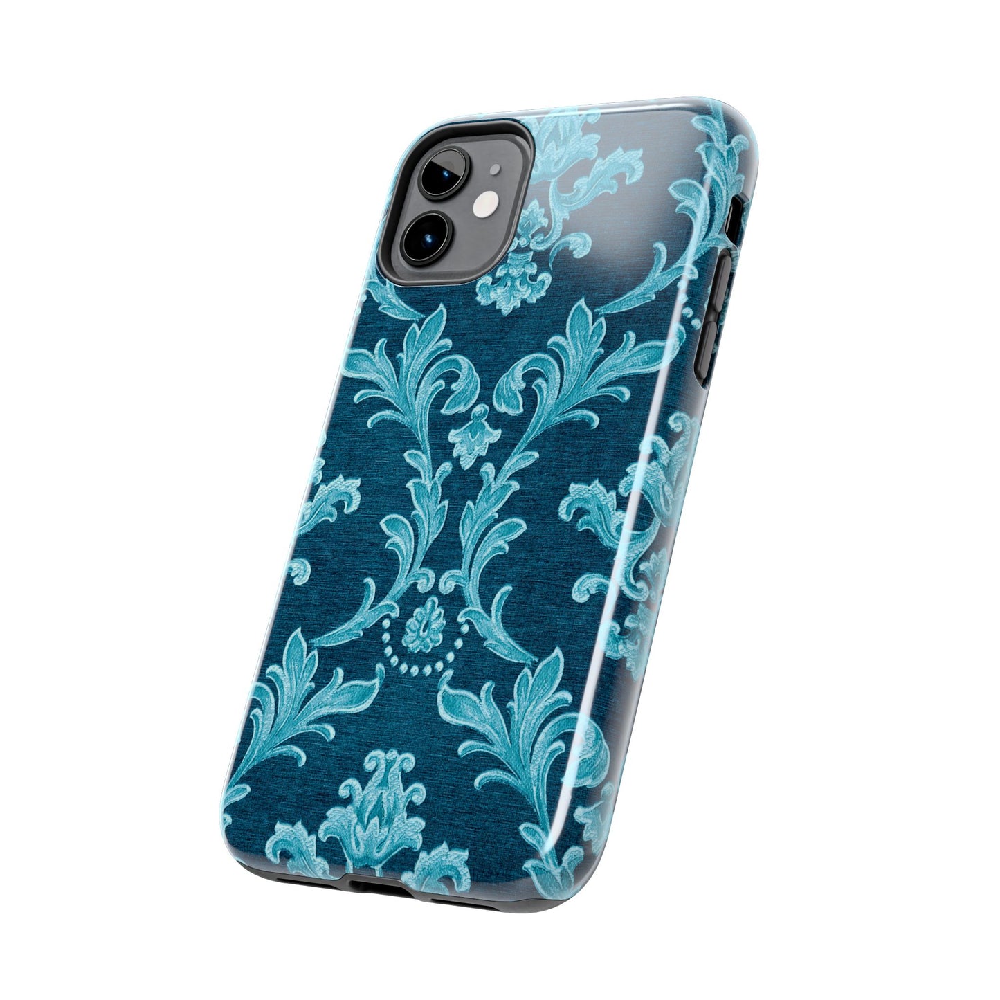 Elegant Floral Tough Phone Cases, Stylish Tech Accessories, Durable Protection, Unique Gift Idea, Trendy Phone Cover