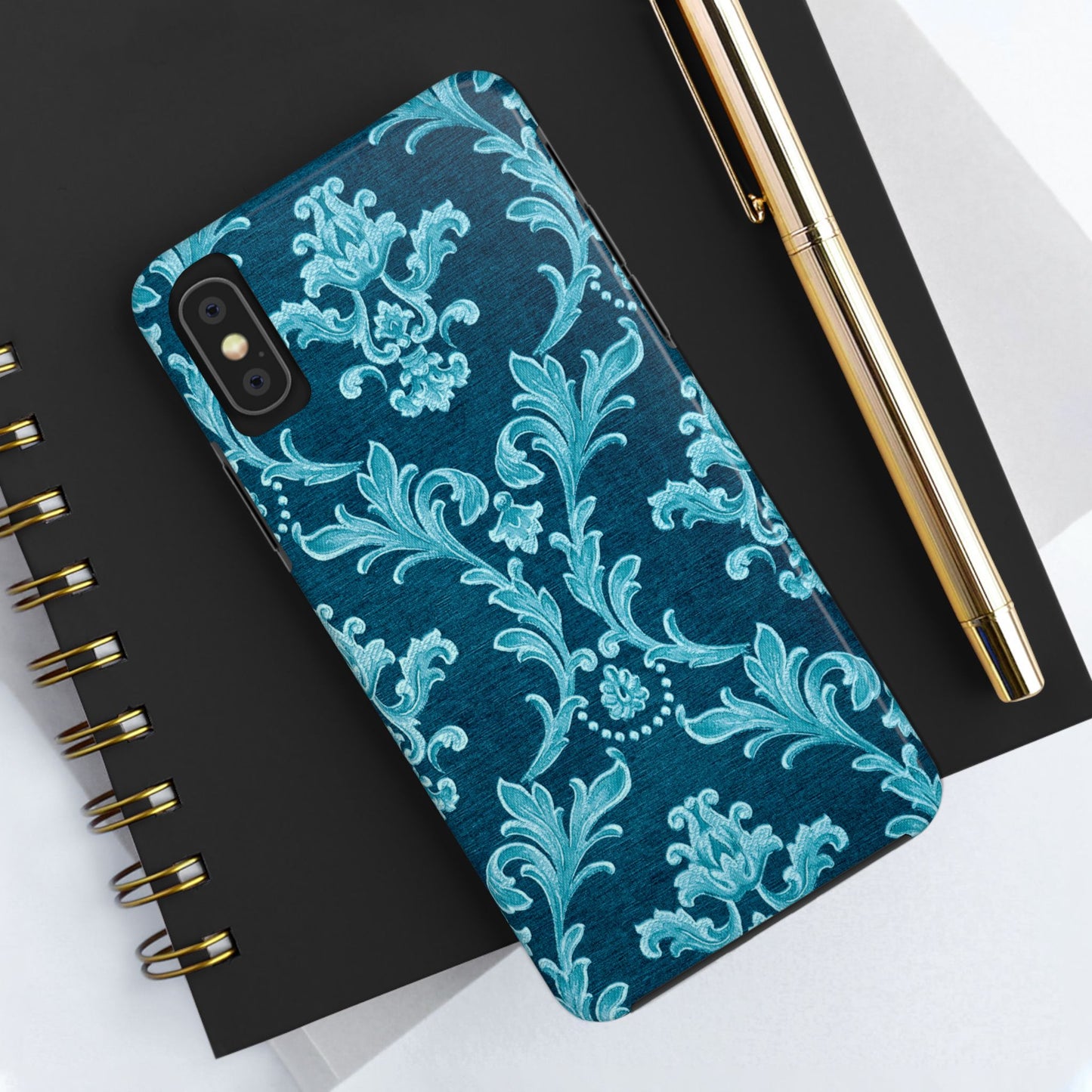Elegant Floral Tough Phone Cases, Stylish Tech Accessories, Durable Protection, Unique Gift Idea, Trendy Phone Cover