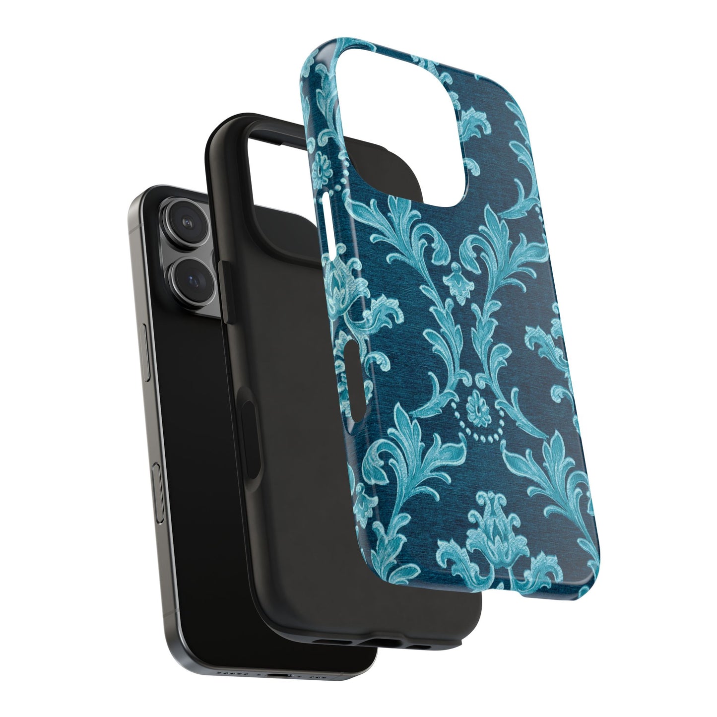 Elegant Floral Tough Phone Cases, Stylish Tech Accessories, Durable Protection, Unique Gift Idea, Trendy Phone Cover