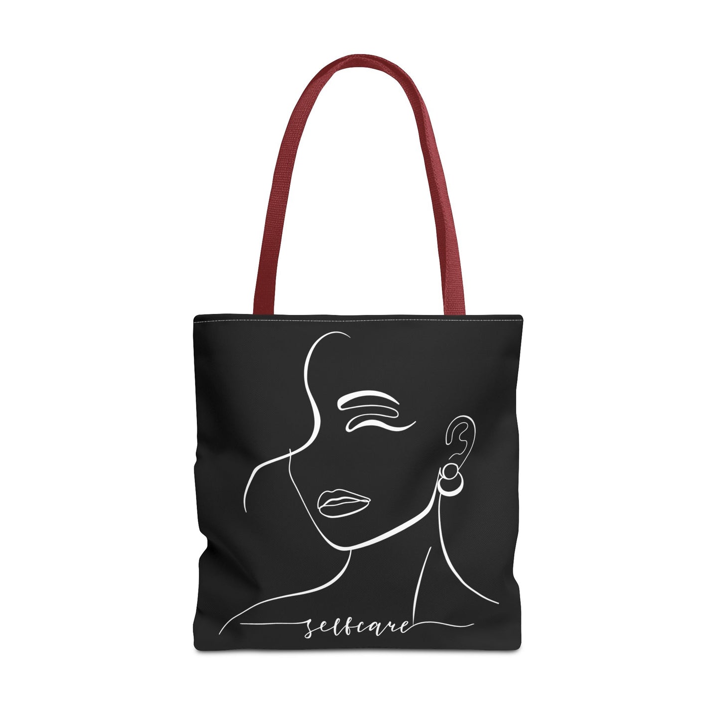 Stylish Self-Care Tote Bag, Minimalist Fashion Accessory, Gift for Her, Everyday Use, Self-Love Inspirational Bag