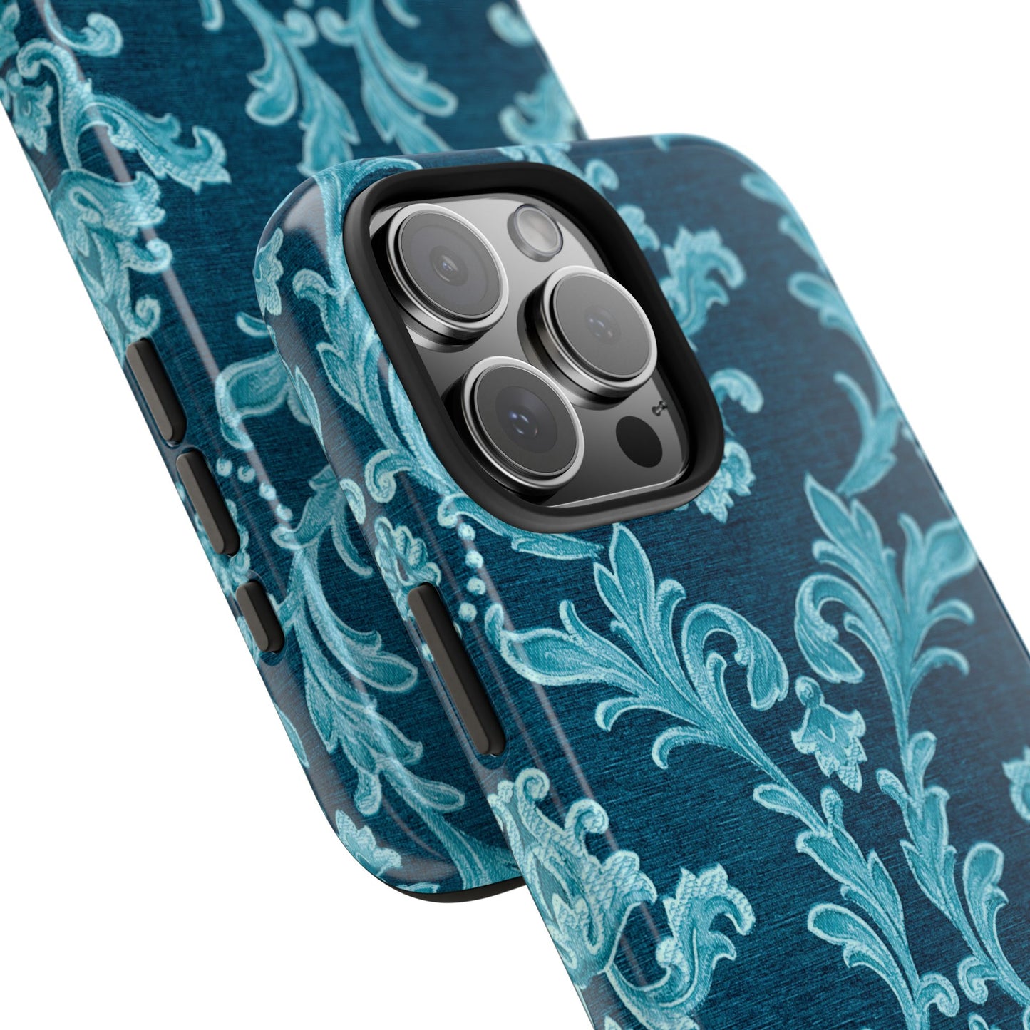 Elegant Floral Tough Phone Cases, Stylish Tech Accessories, Durable Protection, Unique Gift Idea, Trendy Phone Cover