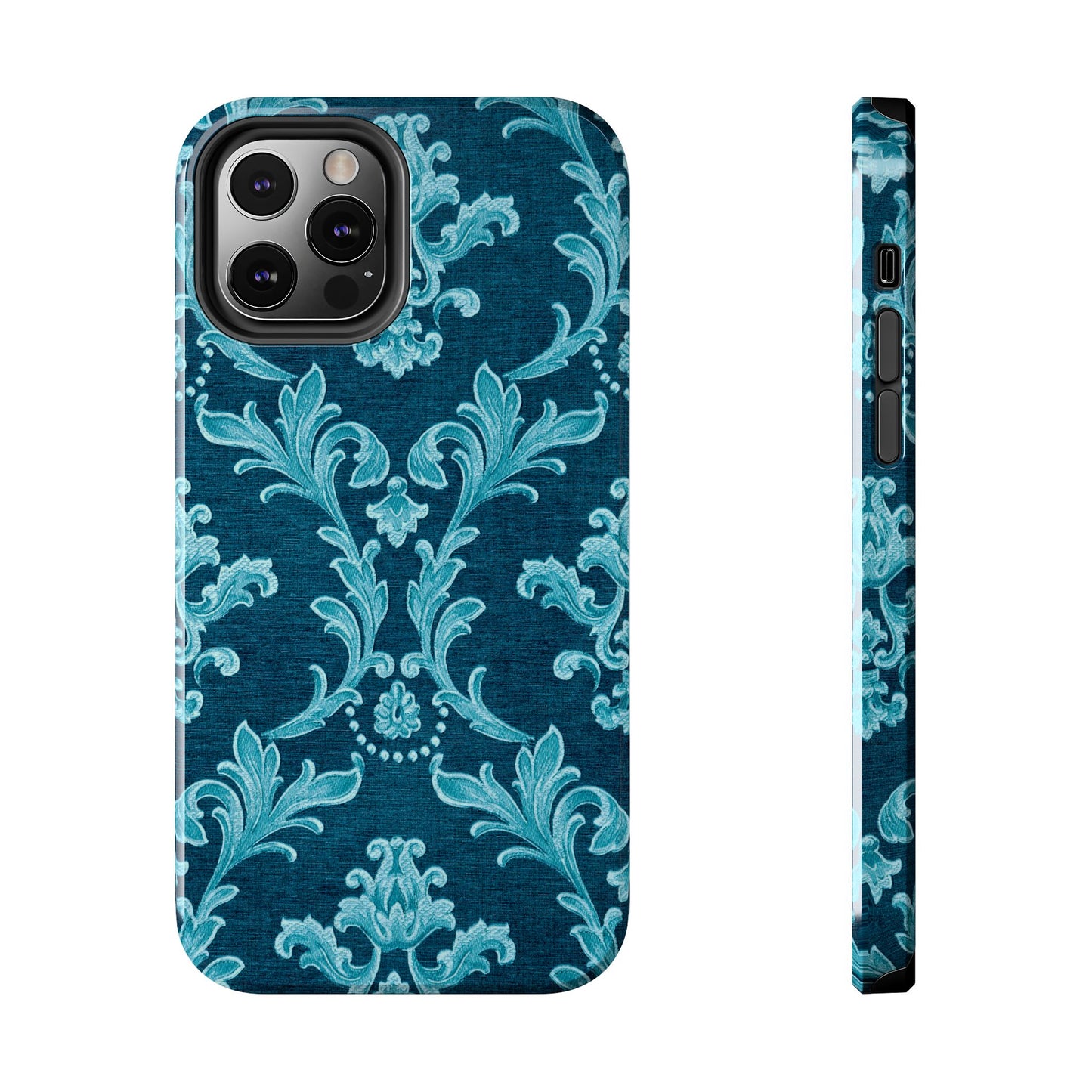 Elegant Floral Tough Phone Cases, Stylish Tech Accessories, Durable Protection, Unique Gift Idea, Trendy Phone Cover