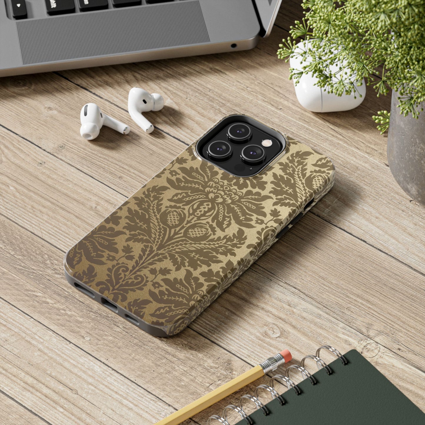 Elegant Floral Tough Phone Cases, Stylish Protective Covers, Gift for Her, Birthday, Anniversary, Luxe Design, Phone Accessories
