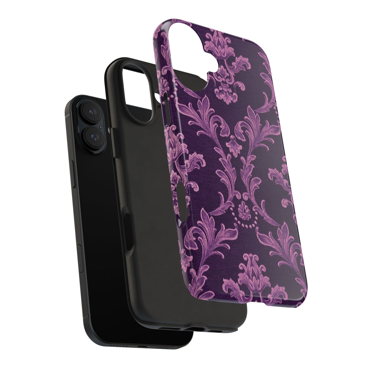 Elegant Floral Tough Phone Cases - Stylish Protection for Everyday Use, Ideal Gift for Tech Lovers, Birthday, Holiday, and Special Occasions