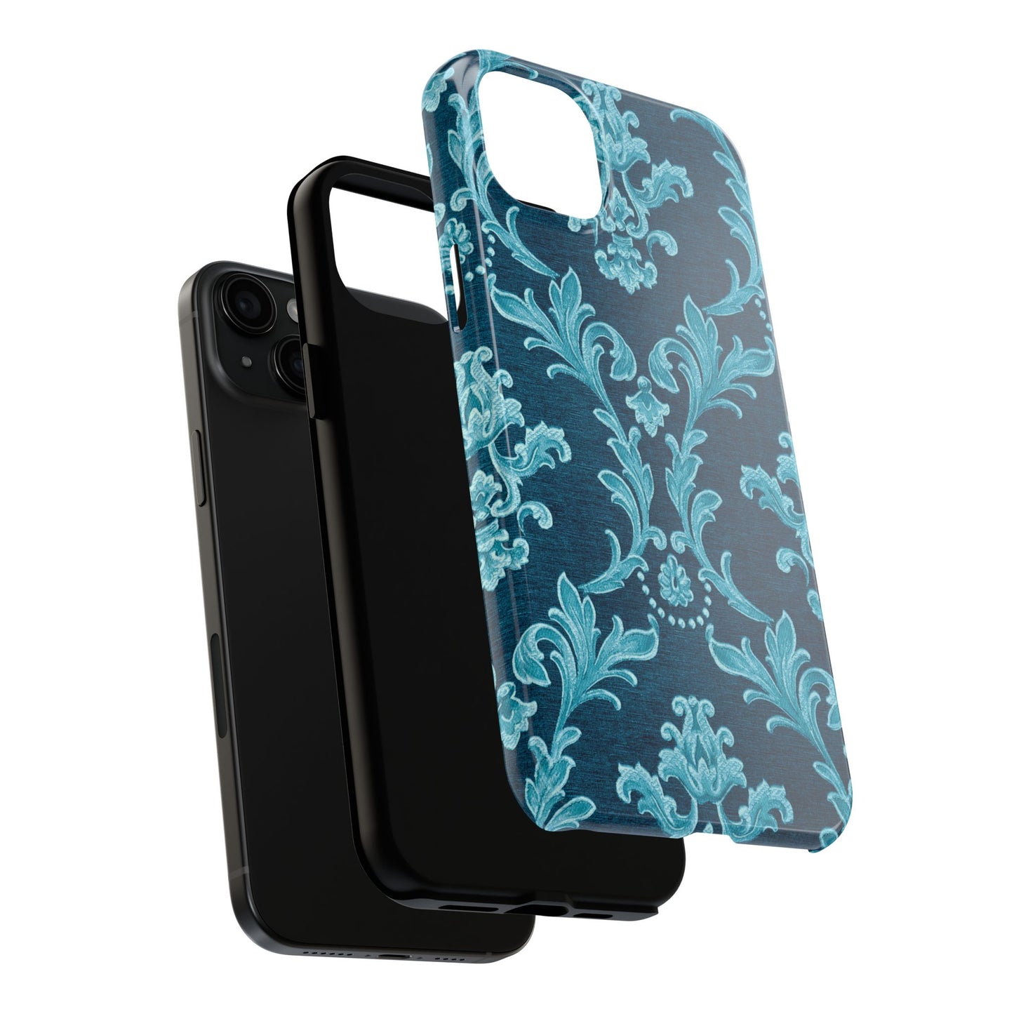 Elegant Floral Tough Phone Cases, Stylish Tech Accessories, Durable Protection, Unique Gift Idea, Trendy Phone Cover