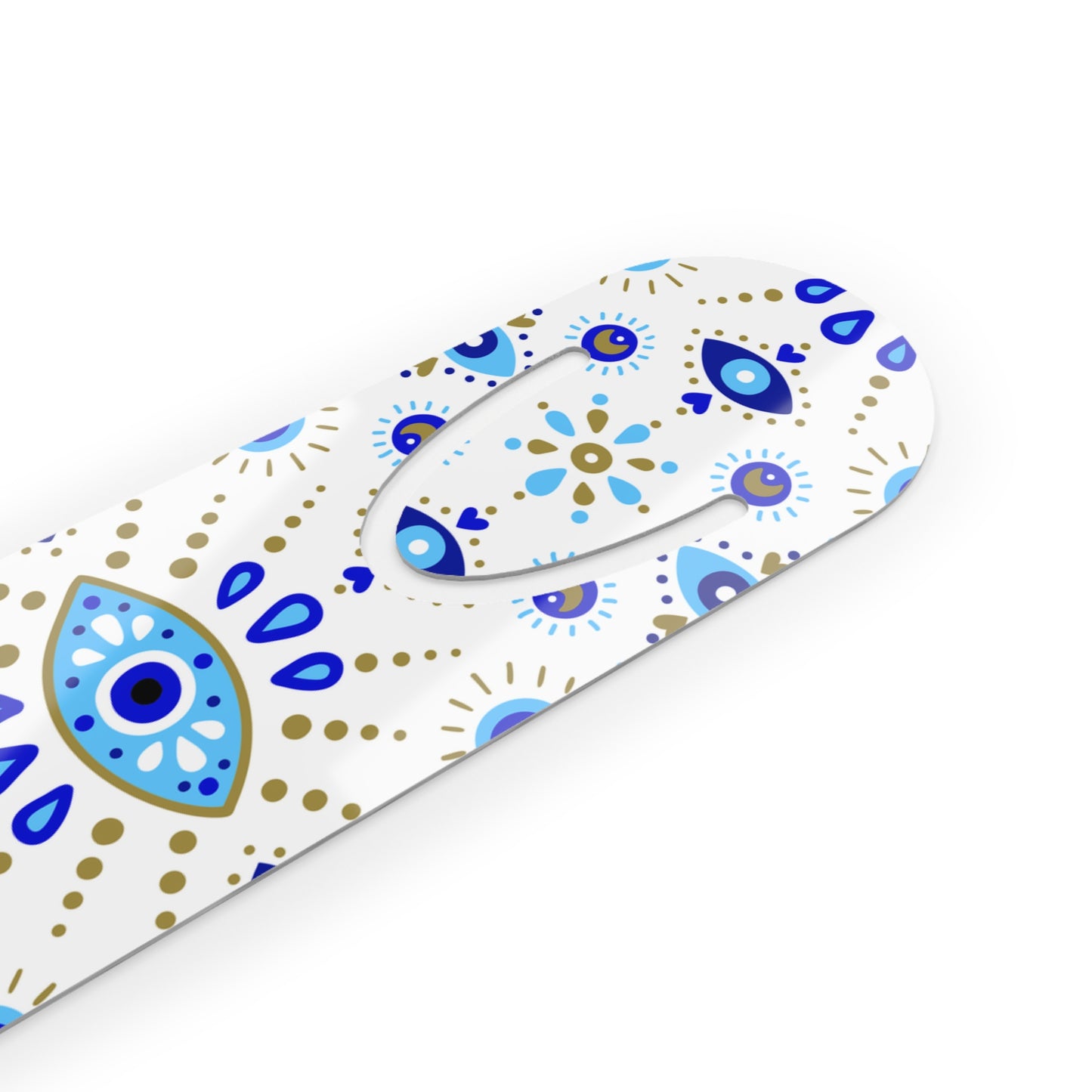 Decorative Bookmark with Bohemian Eye Design, Unique Gift for Book Lovers, Reading Accessory, Literary Decor, Eye-Catching Book Marker