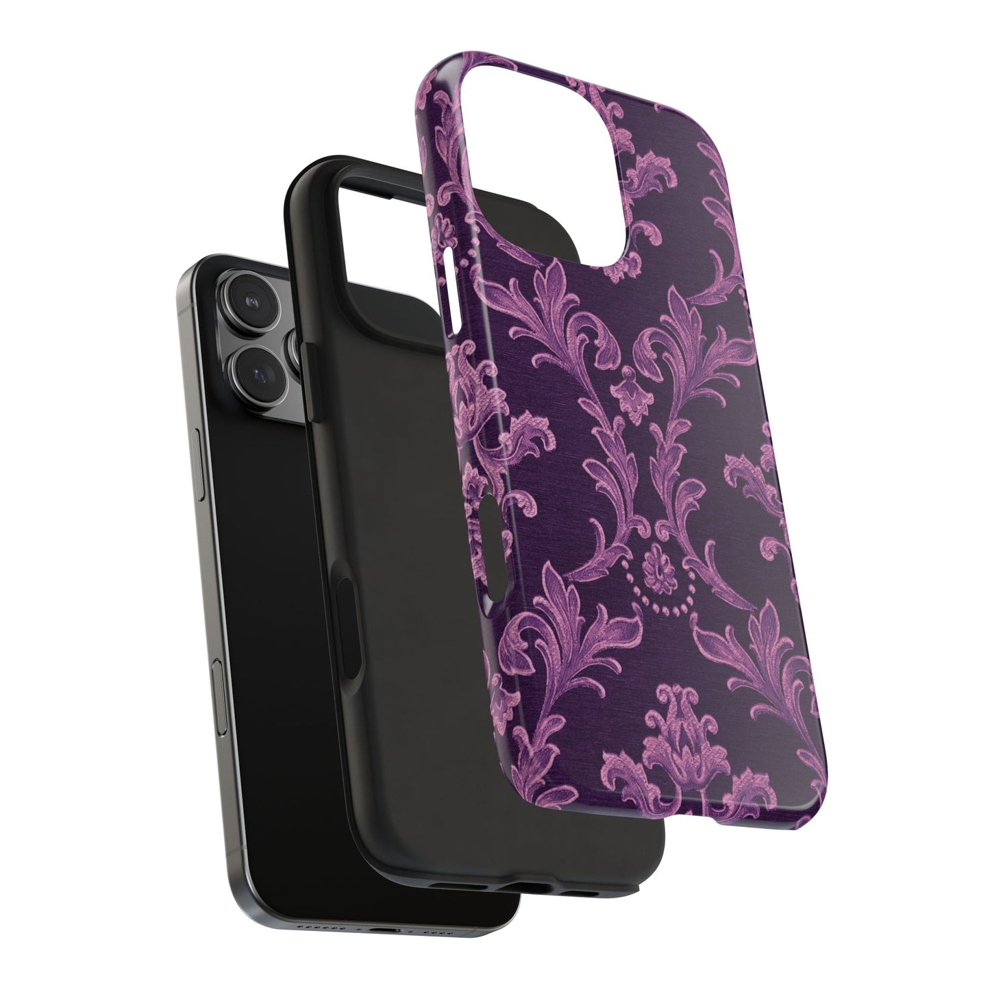 Elegant Floral Tough Phone Cases - Stylish Protection for Everyday Use, Ideal Gift for Tech Lovers, Birthday, Holiday, and Special Occasions