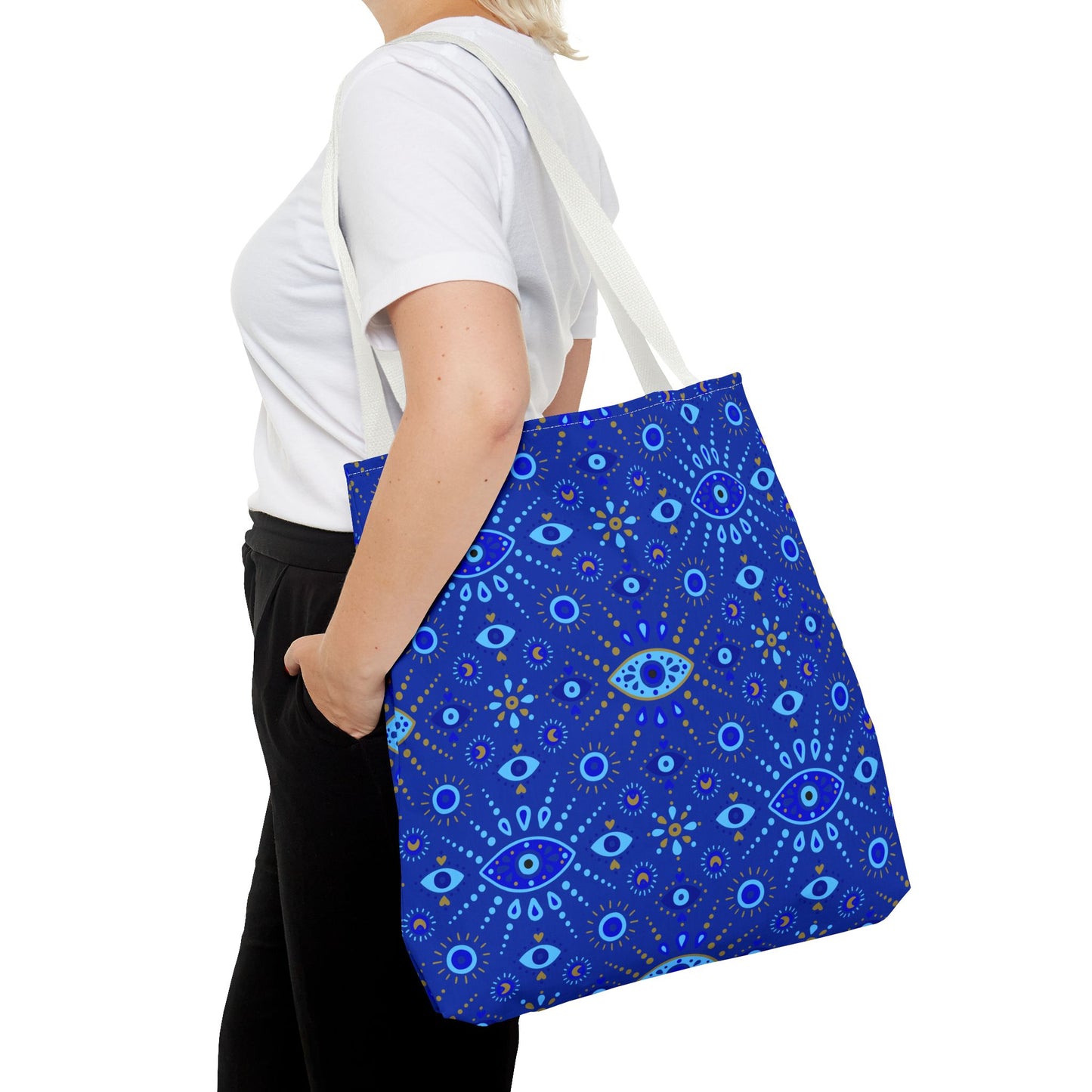 Eye-Catching Tote Bag, Stylish Reusable Shopping Bag, Unique Gift for Her, Bohemian Chic, Eco-Friendly Accessory
