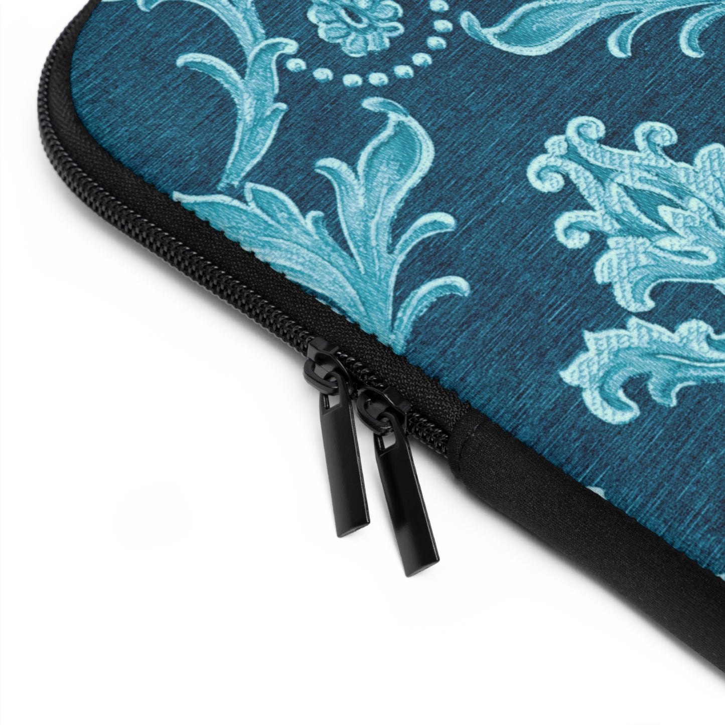 Elegant Laptop Sleeve with Floral Design, Computer Case, Tech Accessory, Gift for Students, Stylish Work Companion