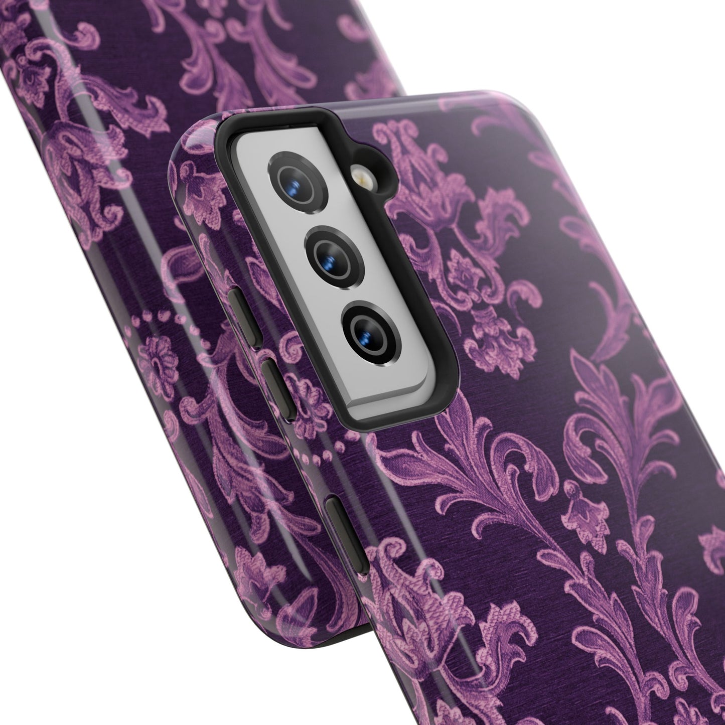 Elegant Floral Tough Phone Cases - Stylish Protection for Everyday Use, Ideal Gift for Tech Lovers, Birthday, Holiday, and Special Occasions