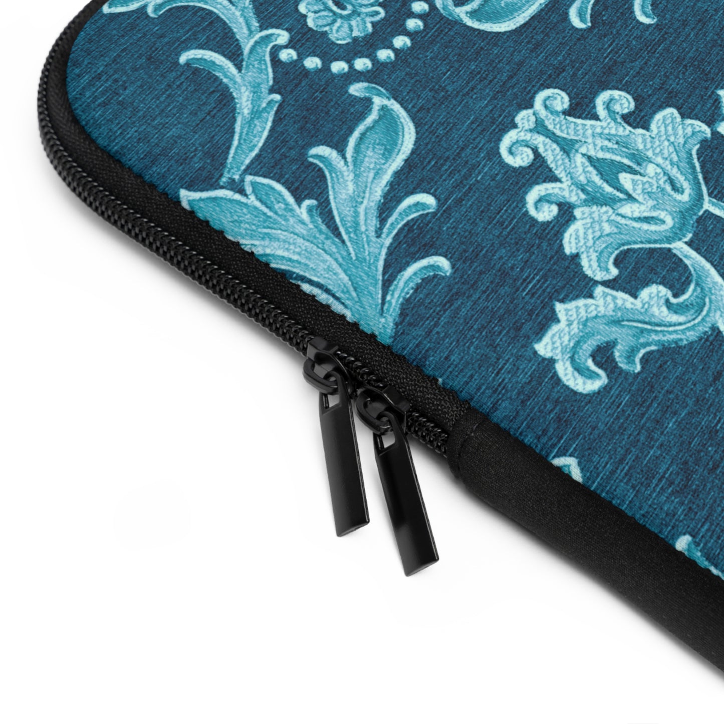 Elegant Laptop Sleeve with Floral Design, Computer Case, Tech Accessory, Gift for Students, Stylish Work Companion