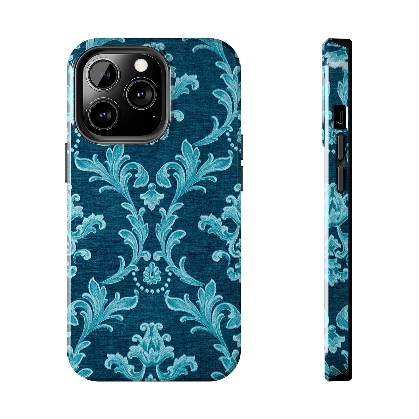 Elegant Floral Tough Phone Cases, Stylish Tech Accessories, Durable Protection, Unique Gift Idea, Trendy Phone Cover