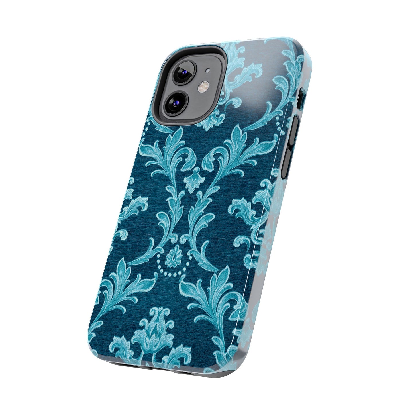 Elegant Floral Tough Phone Cases, Stylish Tech Accessories, Durable Protection, Unique Gift Idea, Trendy Phone Cover