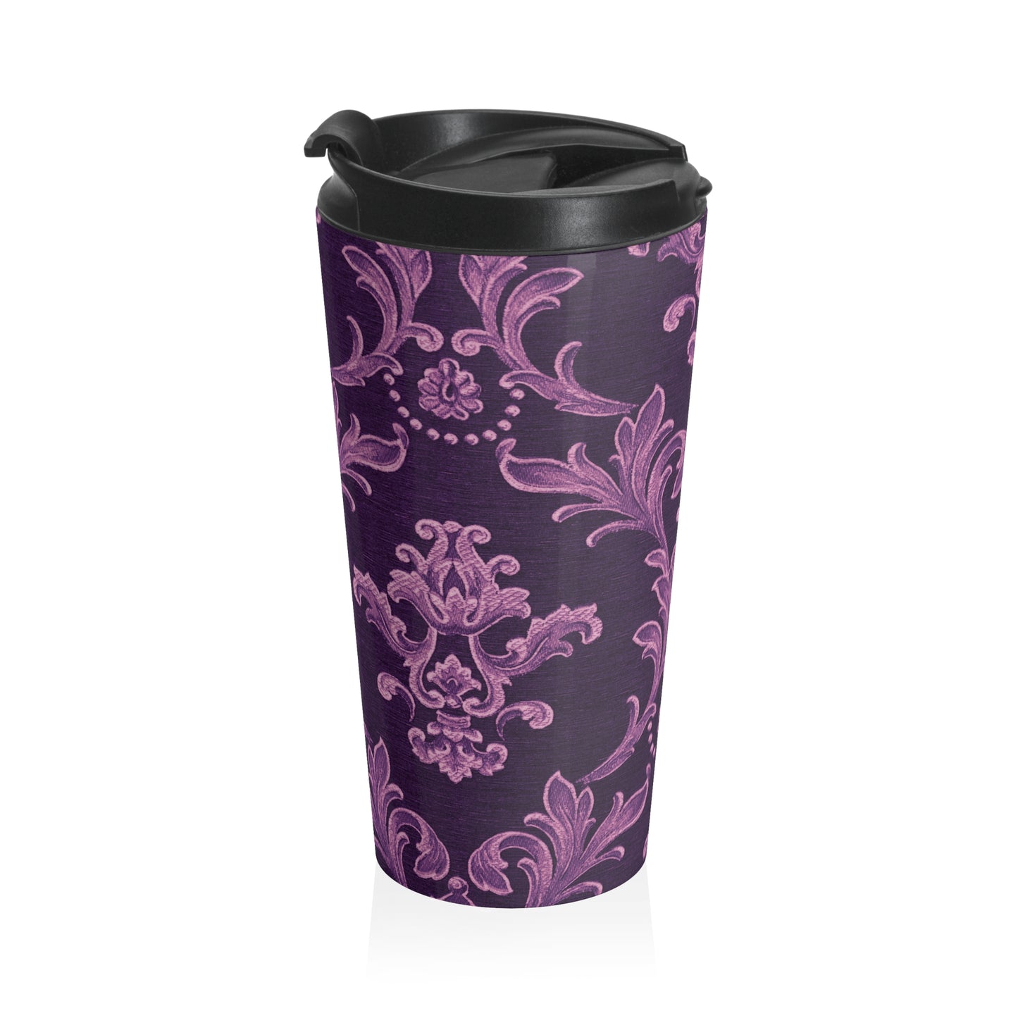 Elegant Floral Stainless Steel Travel Mug | Coffee Lover Gift, Personalized Tumbler, Home and Office Decor, Stylish Drinkware, Travel [...]