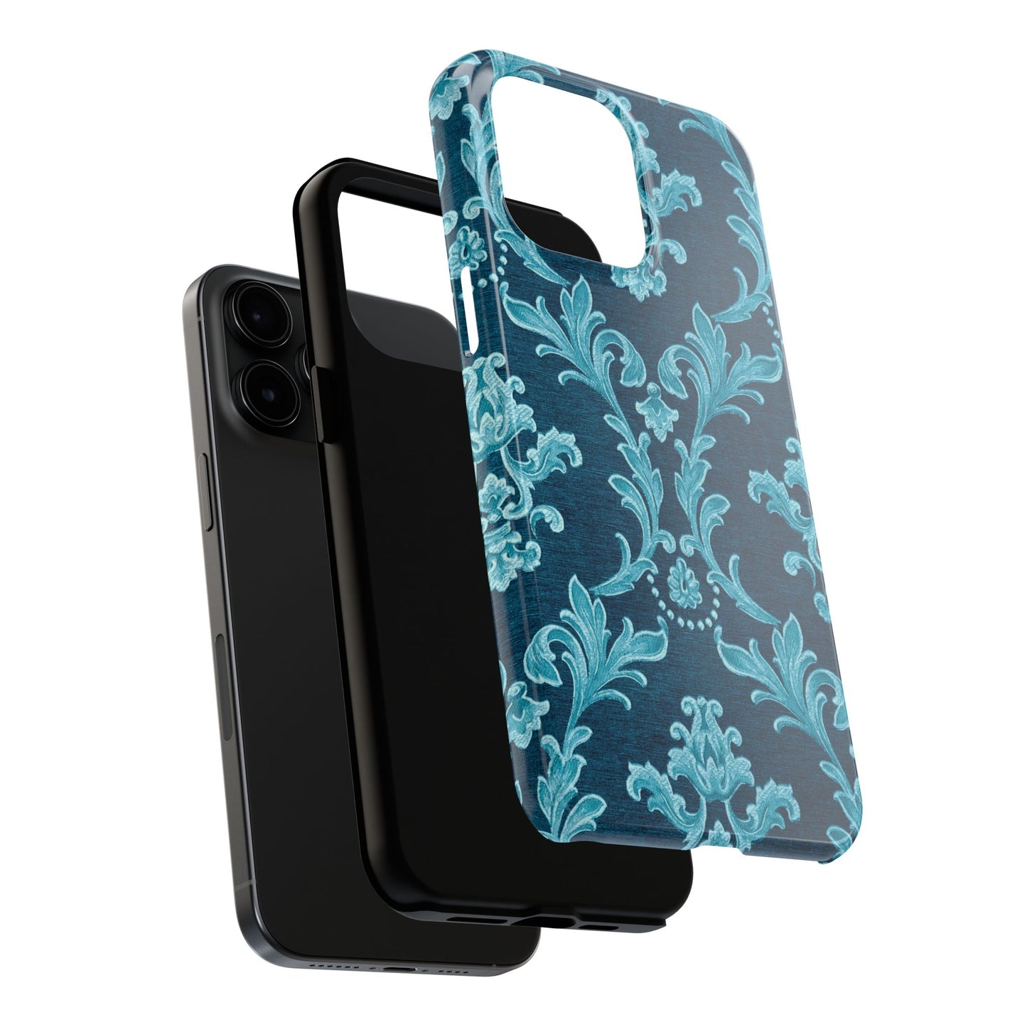 Elegant Floral Tough Phone Cases, Stylish Tech Accessories, Durable Protection, Unique Gift Idea, Trendy Phone Cover