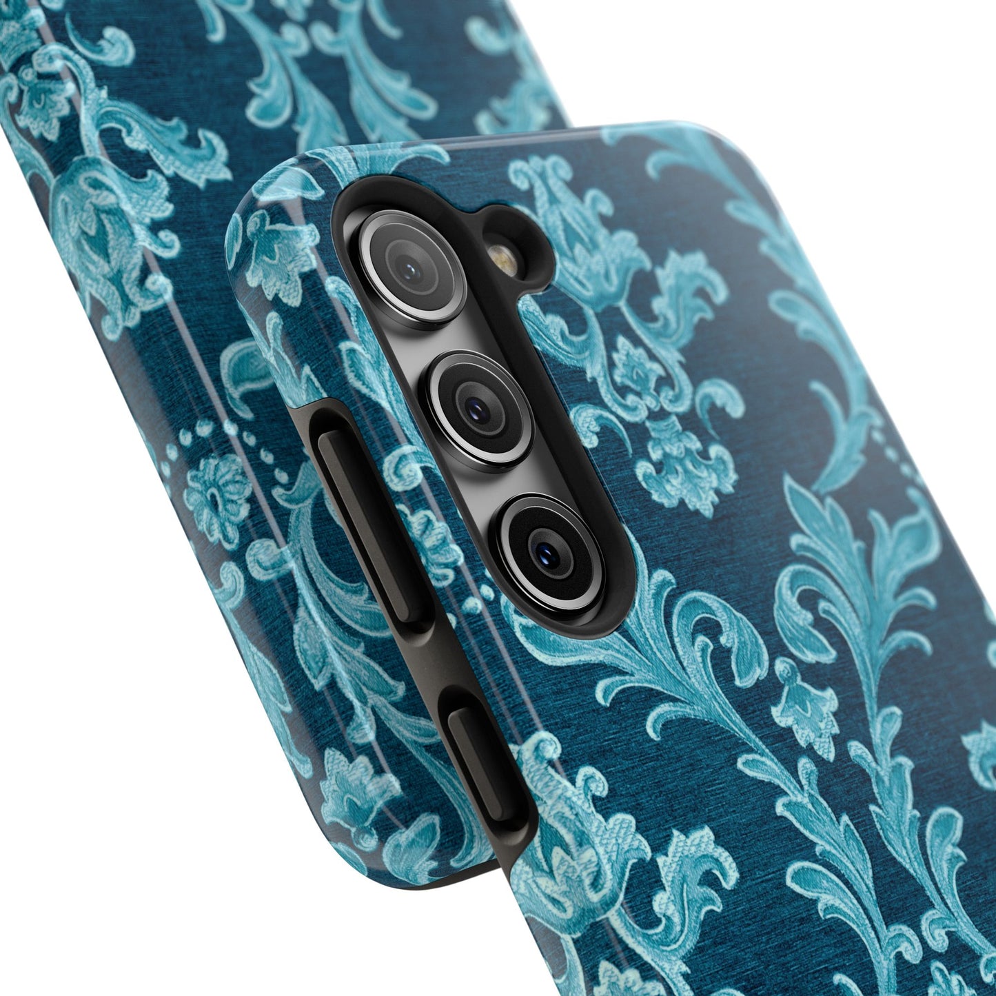 Elegant Floral Tough Phone Cases, Stylish Tech Accessories, Durable Protection, Unique Gift Idea, Trendy Phone Cover