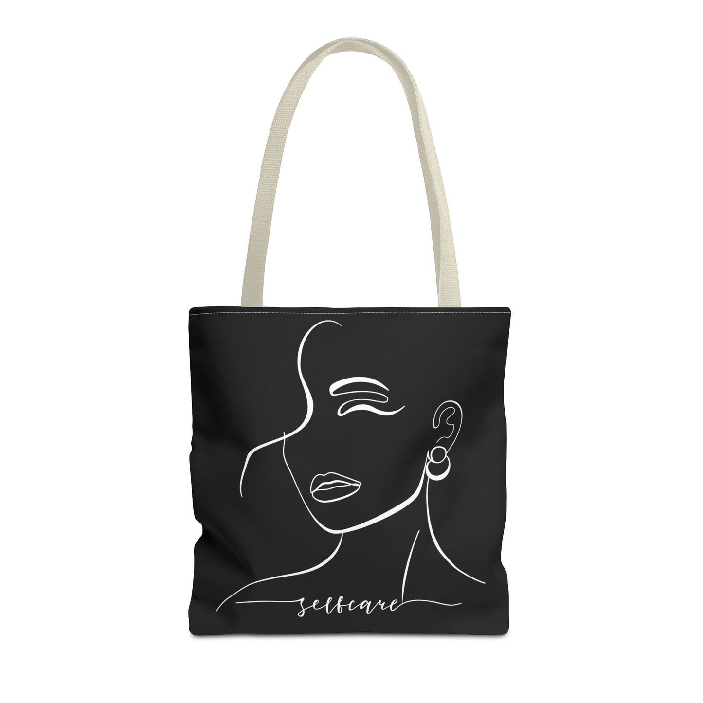 Stylish Self-Care Tote Bag, Minimalist Fashion Accessory, Gift for Her, Everyday Use, Self-Love Inspirational Bag
