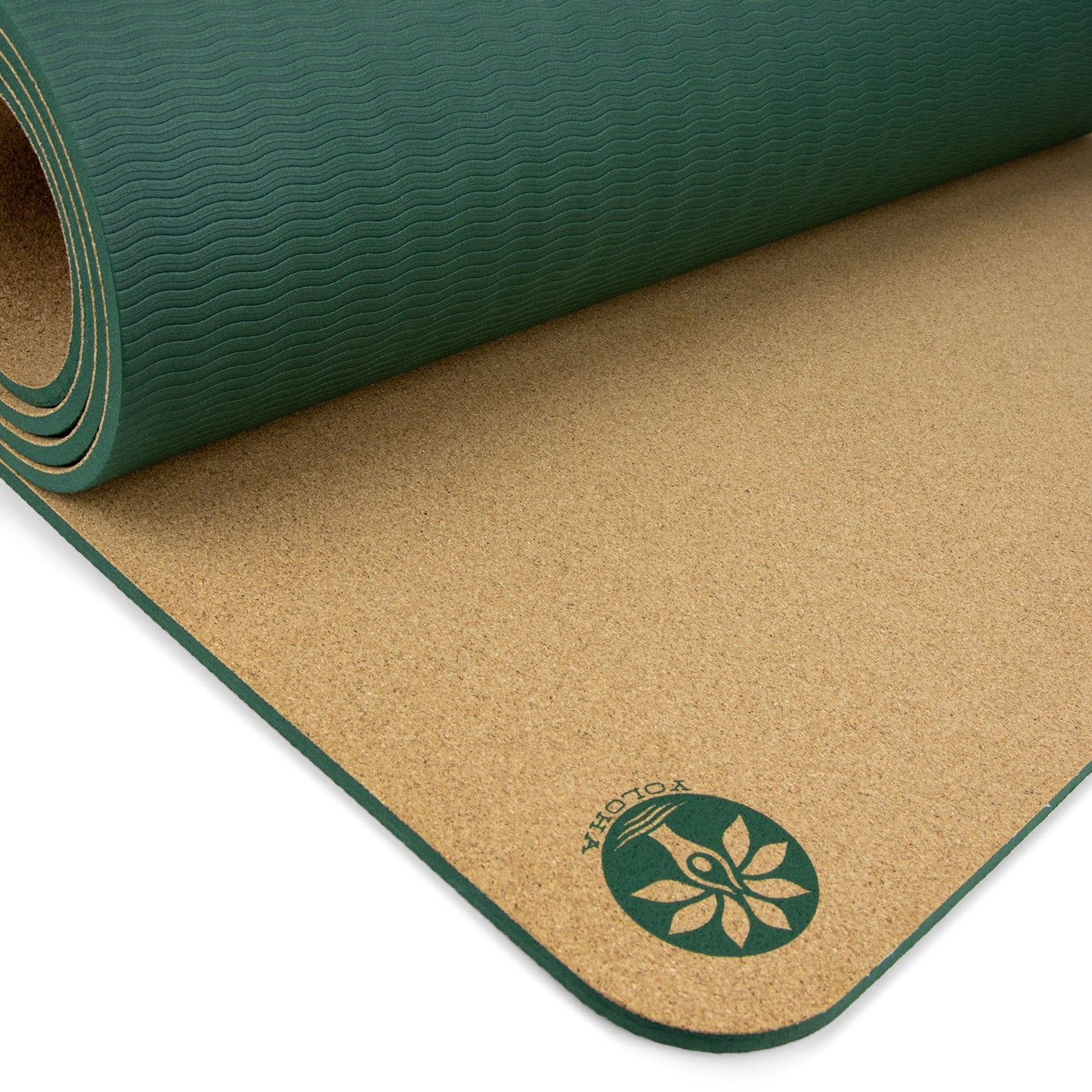 Mountain Magic Aura Cork Yoga Mat – Eco-Friendly Non-Slip Mat for Grounding & Flow
